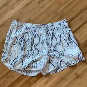 Haute Hippie Snake Skin Shorts LIKE NEW